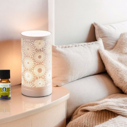 Diffuseur par Chaleur Douce CALORYA N° 15, 3 niveaux d’intensité, huiles essentielles, solutions parfumées et cires parfumées