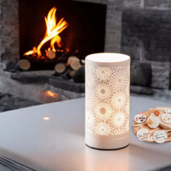 Diffuseur par Chaleur Douce CALORYA N° 15, 3 niveaux d’intensité, huiles essentielles, solutions parfumées et cires parfumées