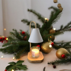 Diffuseur Par Chaleur Douce Candelia, diffuseur innovant de bougies parfumées sans flamme