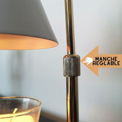 Diffuseur Par Chaleur Douce Candelia, diffuseur innovant de bougies parfumées sans flamme