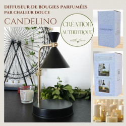 Diffuseur Par Chaleur Douce Candelino, un diffuseur de bougie parfumée