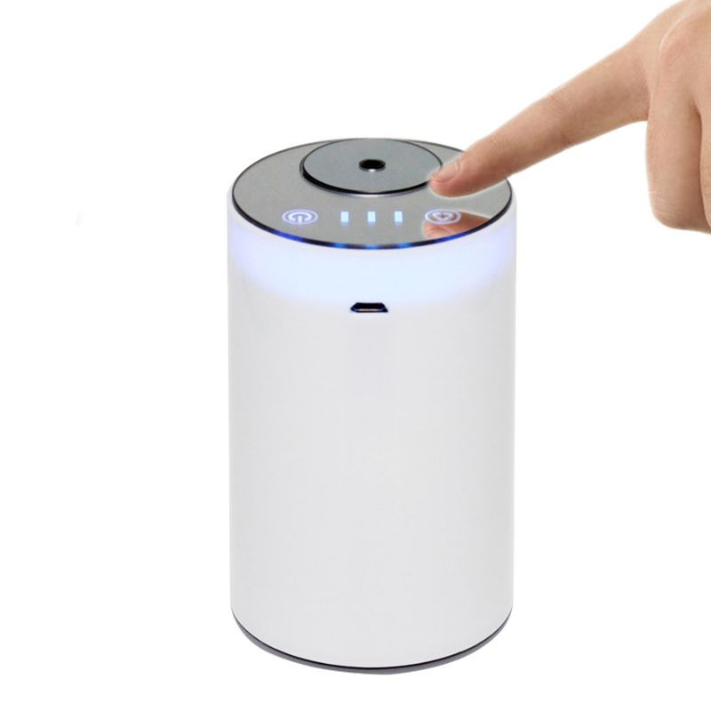 Movisia diffuseur mobile d'huiles essentielles par nébulisation à froid batterie intégrée Movisia diffuseur mobile d'huiles essentielles par nébulisation à froid batterie intégrée