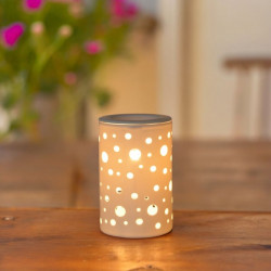 Diffuseur par Chaleur Douce CALORYA N° 2, un variateur permet d'ajuster température et luminosité selon vos envies