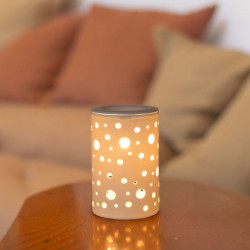 Diffuseur par Chaleur Douce CALORYA N° 2, un variateur permet d'ajuster température et luminosité selon vos envies