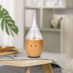 Diffuseur d'huiles essentielles programmable BOLEA diffusion à froid système Venturi éclairage LED