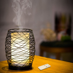 Brumisateur diffuseur ultrasons huiles essentielles à froid silencieux nébulisation senteurs vertus bienfisantes