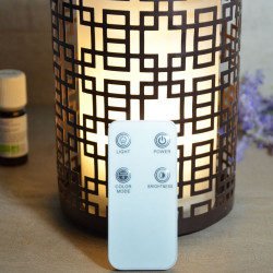 Brumisateur diffuseur ultrasons huiles essentielles à froid silencieux nébulisation senteurs vertus bienfisantes