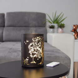 Brumisateur diffuseur ultrasons huiles essentielles à froid silencieux nébulisation senteurs vertus bienfisantes