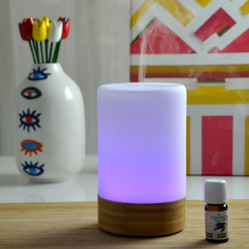 Brumisateur diffuseur ultrasons huiles essentielles à froid silencieux nébulisation senteurs vertus bienfaisantes Brumisateur diffuseur ultrasons huiles essentielles à froid silencieux nébulisation senteurs vertus bienfaisantes