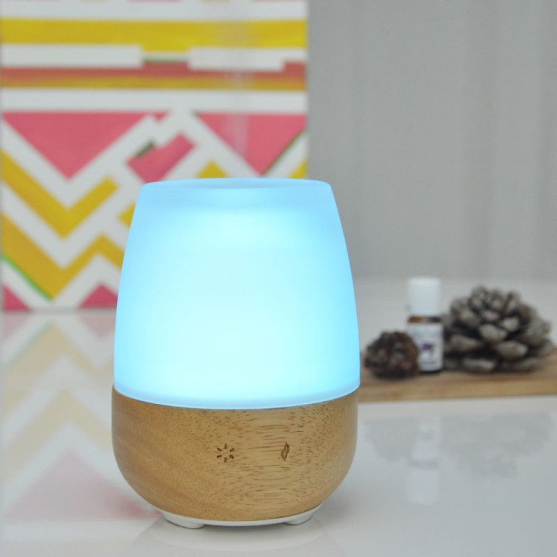 Brumisateur diffuseur ultrasons huiles essentielles à froid silencieux nébulisation senteurs vertus bienfaisantes bois verre Brumisateur diffuseur ultrasons huiles essentielles à froid silencieux nébulisation senteurs vertus bienfaisantes bois verre