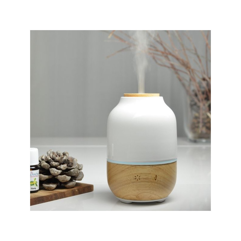 Brumisateur diffuseur ultrasons huiles essentielles à froid silencieux nébulisation senteurs vertus bienfaisantes bois verre Brumisateur diffuseur ultrasons huiles essentielles à froid silencieux nébulisation senteurs vertus bienfaisantes bois verre