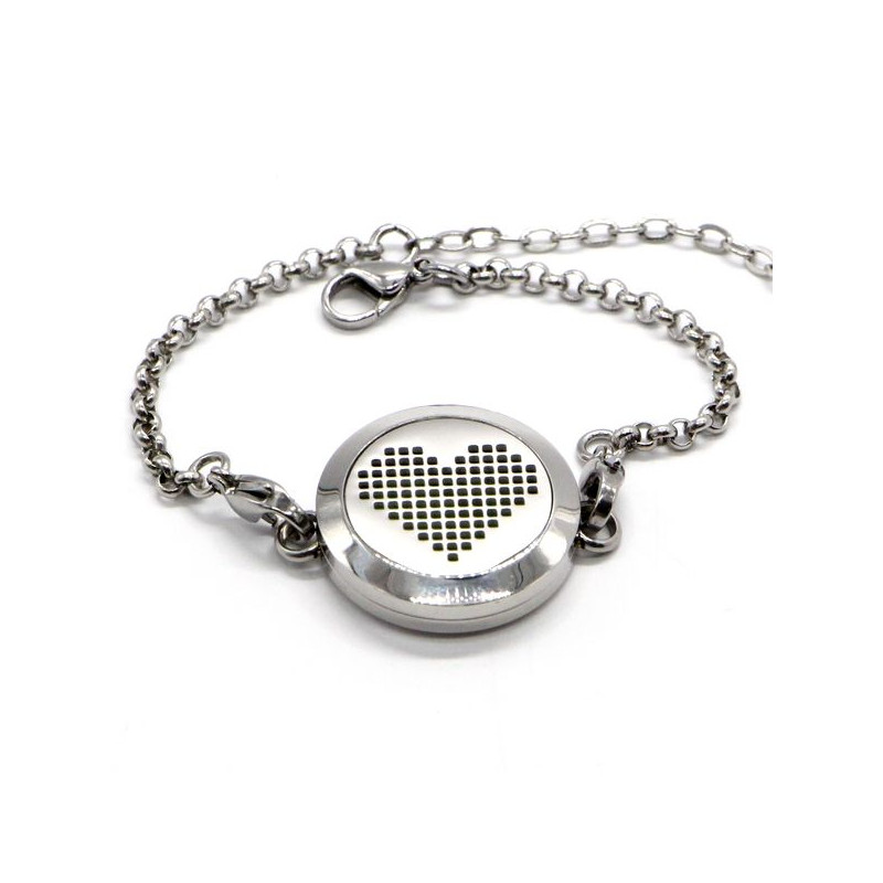 Bijoux bracelet d'aromathérapie anti-stress personnel huiles essentielles extraits de parfum air délicatement parfumée Bijoux bracelet d'aromathérapie anti-stress personnel huiles essentielles extraits de parfum air délicatement parfumée