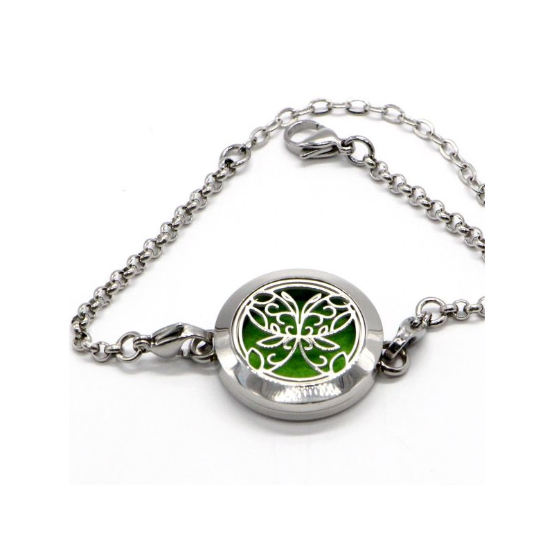 Bijoux bracelet d'aromathérapie anti-stress personnel huiles essentielles extraits de parfum air délicatement parfumée Bijoux bracelet d'aromathérapie anti-stress personnel huiles essentielles extraits de parfum air délicatement parfumée