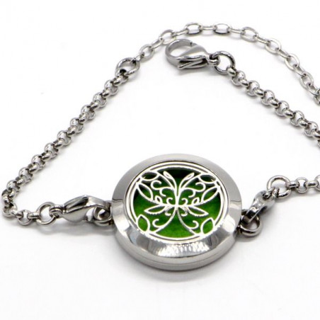 Bijoux bracelet d'aromathérapie anti-stress personnel huiles essentielles extraits de parfum air délicatement parfumée Bijoux bracelet d'aromathérapie anti-stress personnel huiles essentielles extraits de parfum air délicatement parfumée