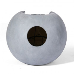 Fontaine extérieur grande taille Moderne Andy atmosphère zen relaxation détente Mur d'eau décoration éclairage LED