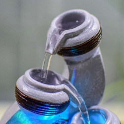 fontaine interieur design moderne Kara relaxation détente écoulement d'eau zen ambiance décoration