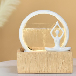 Fontaine interieur design moderne feng shui vitality relaxation détente atmosphère zen