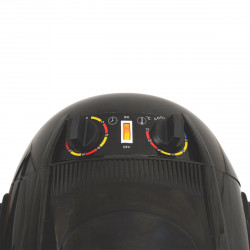 Sèche-cheveux casque professionnel 1300W : hauteur réglable, température ajustable, minuterie intégrée